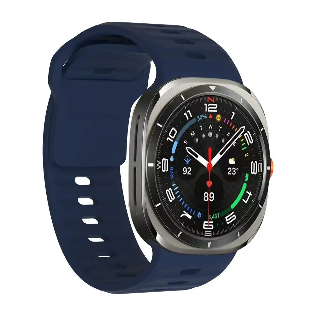 Samsung Armband - Silikon-Armband für Samsung Galaxy Watch Ultra - Midnight Blue / Galaxy Watch