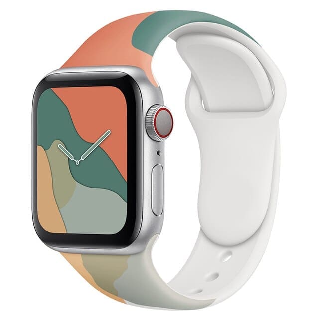 Silikon Armband mit Motiv - Apple Watch Armband