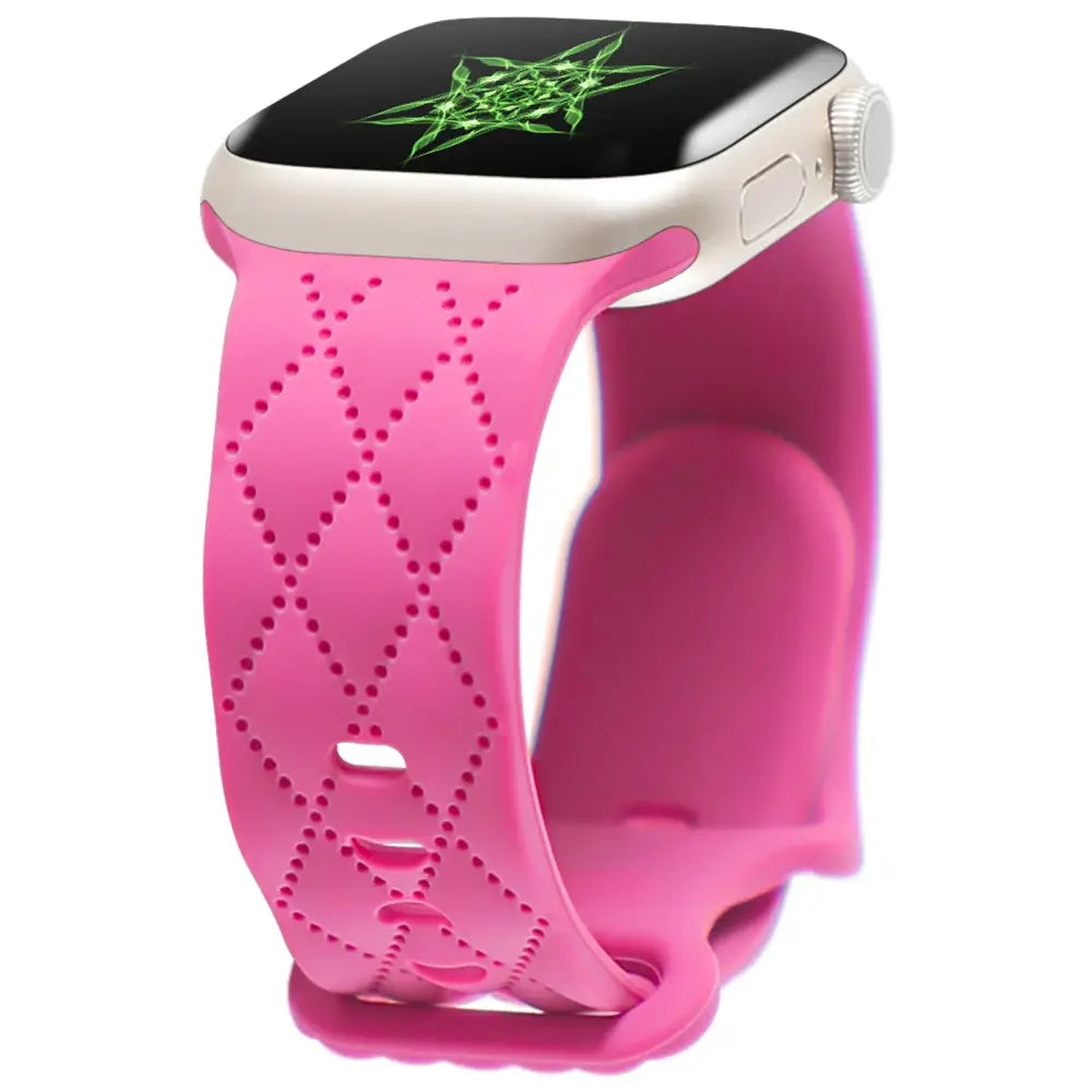 Apple Watch Armband - Silikon-Armband mit Motiv - Barbie Powder / 38-40-41 mm