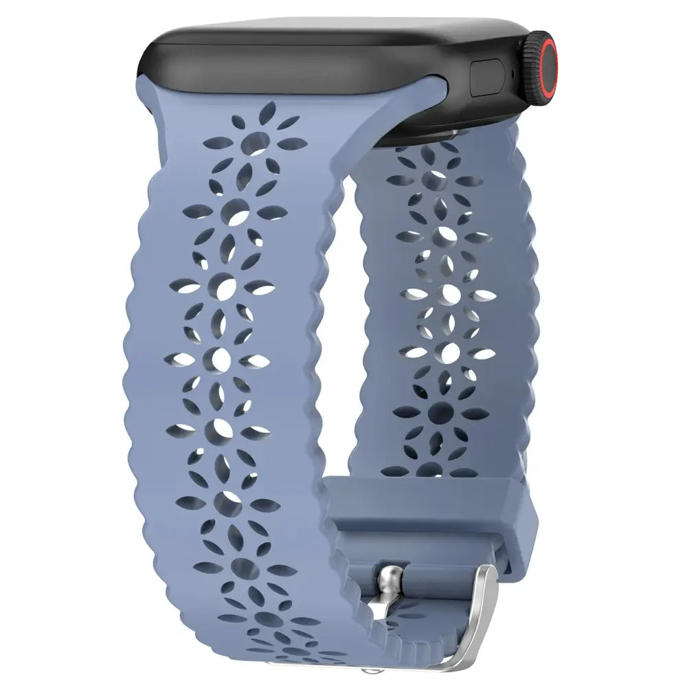 Apple Watch Armband - Silikon-Armband mit Motiv - Blue / 38-40-41 mm