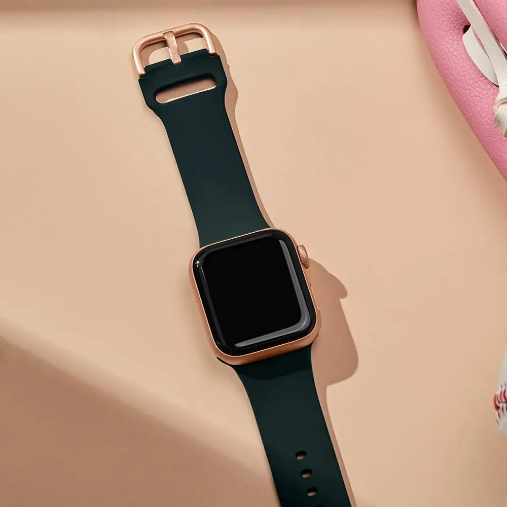 Apple Watch Armband - Silikon-Armband mit Standard-Verschluss