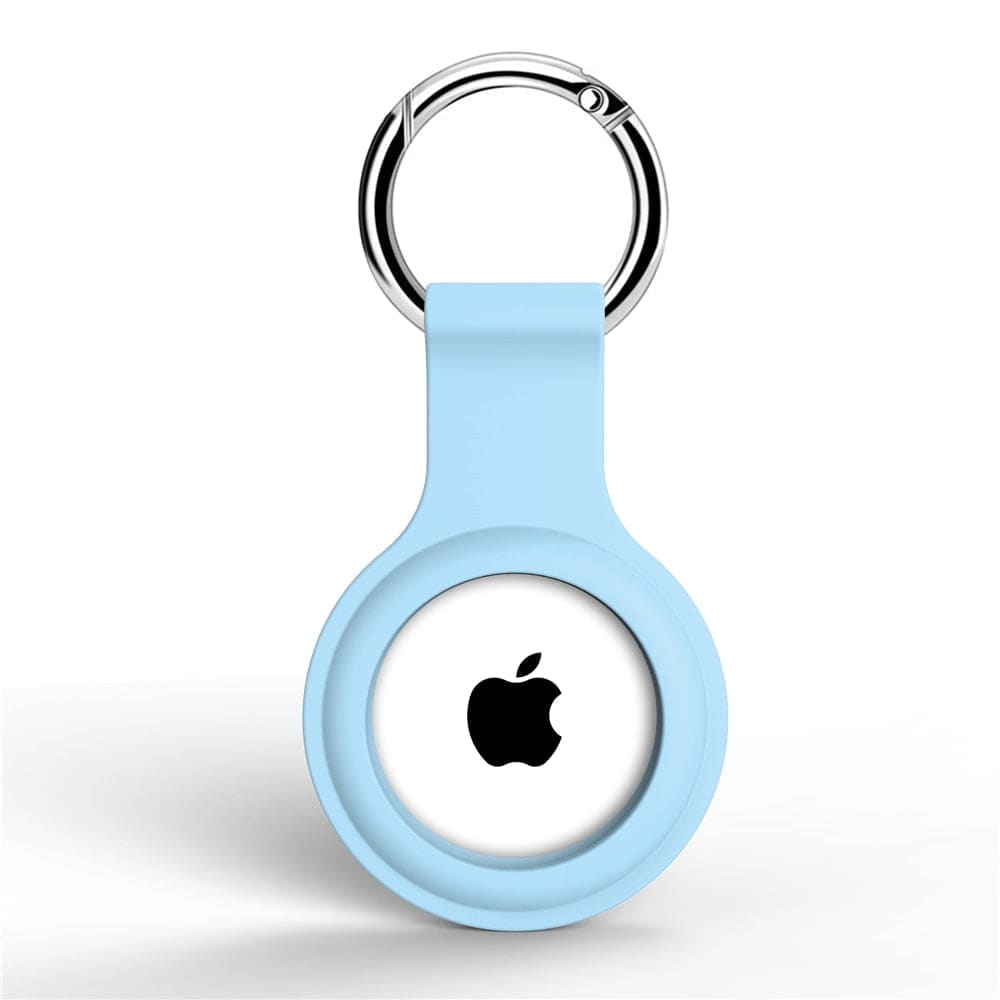 Silikon Schutzhülle für Apple AirTag - Hellblau - AirTag Schutzhülle
