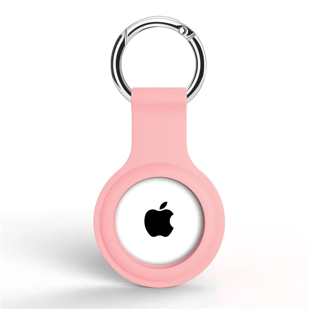 AirTag Schutzhülle - Silikon Schutzhülle für Apple AirTag - Pink