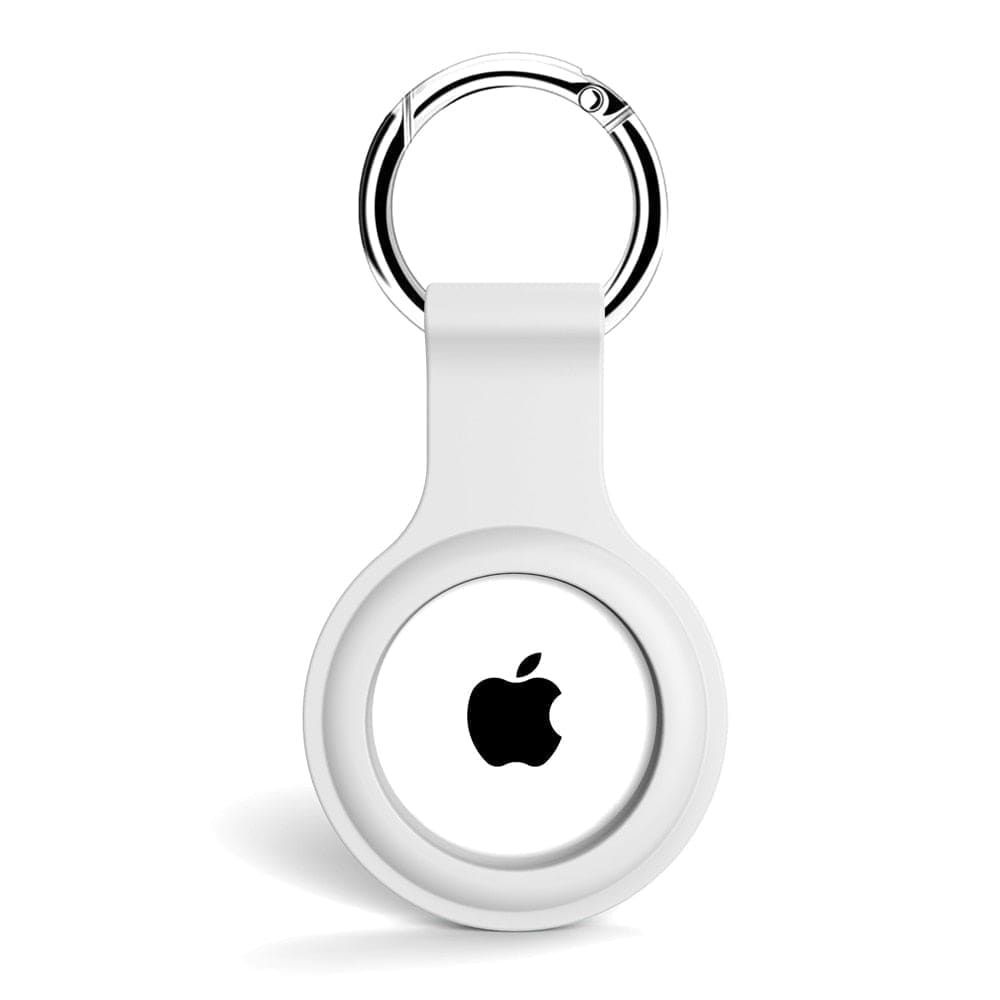Silikon Schutzhülle für Apple AirTag - Weiss - AirTag Schutzhülle