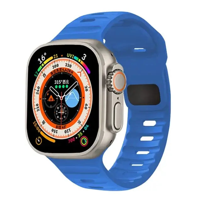 Apple Watch Armband - Silikon Sport-Armband - Blue / 38-40-41 mm