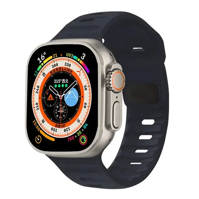 Apple Watch Armband - Silikon Sport-Armband - Midnight / 38-40-41 mm