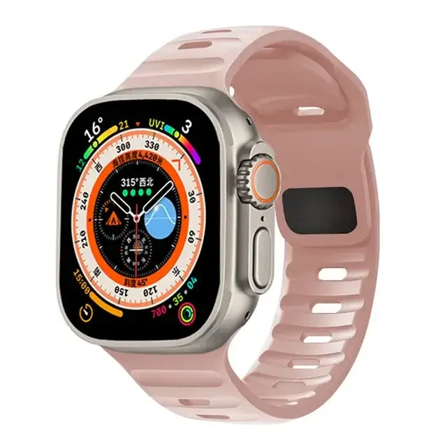 Apple Watch Armband - Silikon Sport-Armband - Pink Sand / 38-40-41 mm