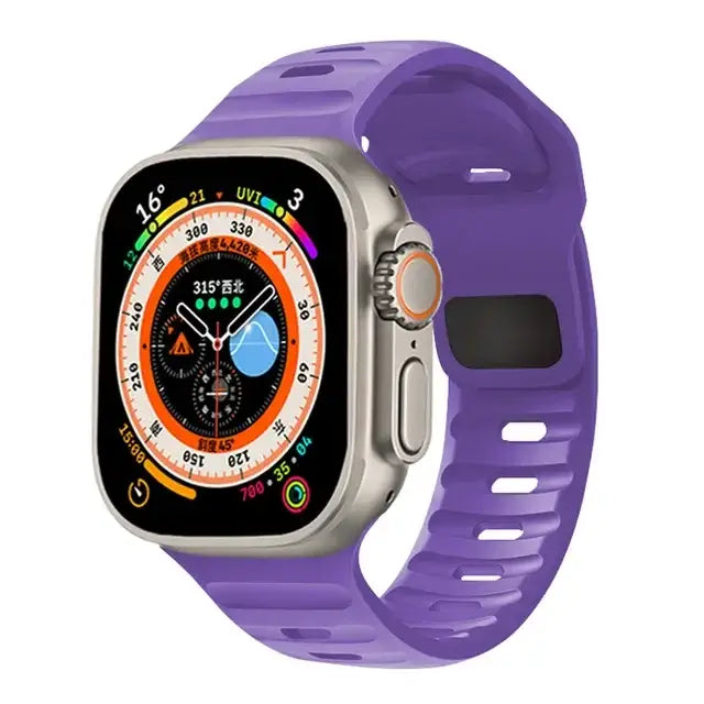 Apple Watch Armband - Silikon Sport-Armband - Purple / 38-40-41 mm