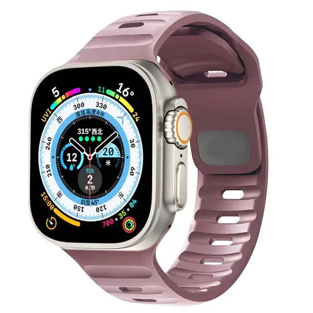 Apple Watch Armband - Silikon Sport-Armband - Smoke Purple / 38-40-41 mm