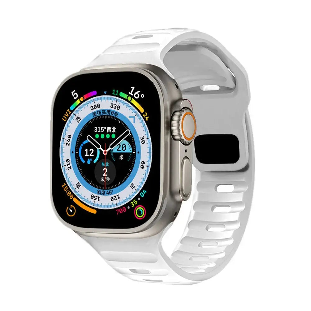 Apple Watch Armband - Silikon Sport-Armband - White / 38-40-41 mm