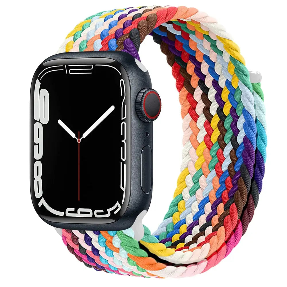 Apple Watch Armband - Solo Loop • elastisches Armband mit Klettverschluss - Pride Edition