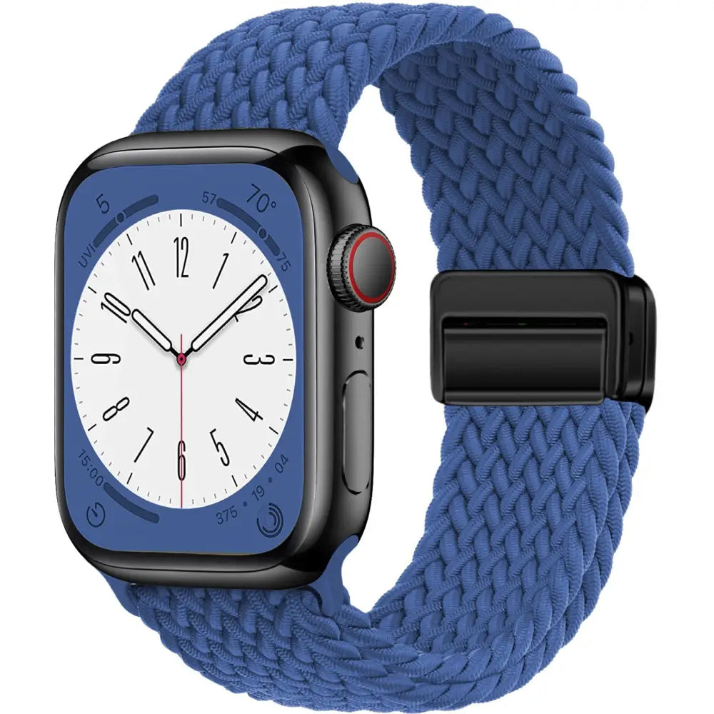 Apple Watch Armband - Solo Loop • elastisches Armband mit Magnet-Verschluss - Atlantic Blue