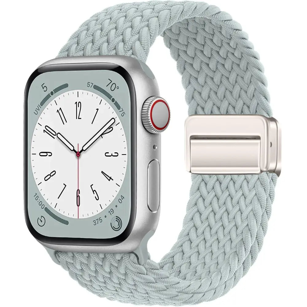 Apple Watch Armband - Solo Loop • elastisches Armband mit Magnet-Verschluss - Light Blue