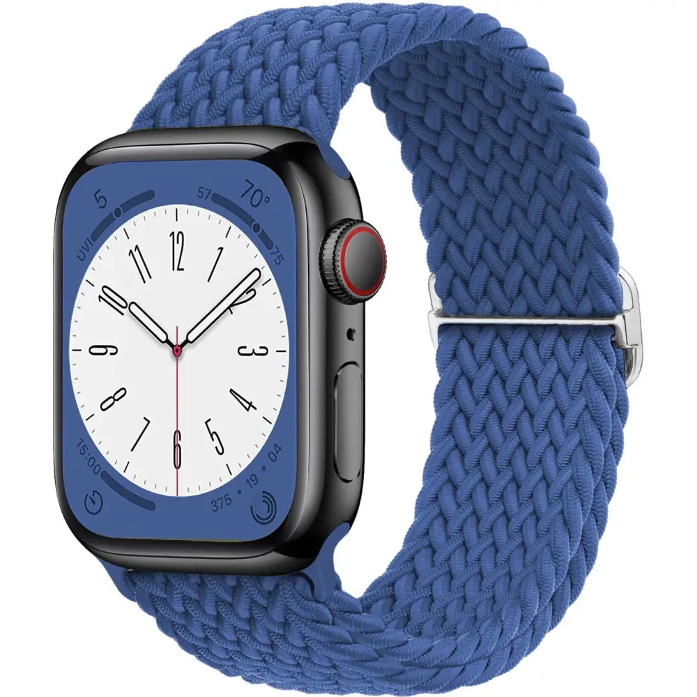 Apple Watch Armband - Solo Loop • elastisches Armband (mit Schiebeschnalle) - Atlantic Blue