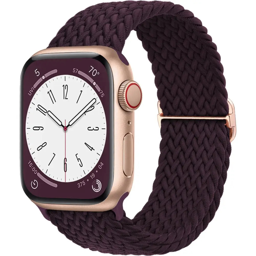 Apple Watch Armband - Solo Loop • elastisches Armband (mit Schiebeschnalle) - Deep Purple