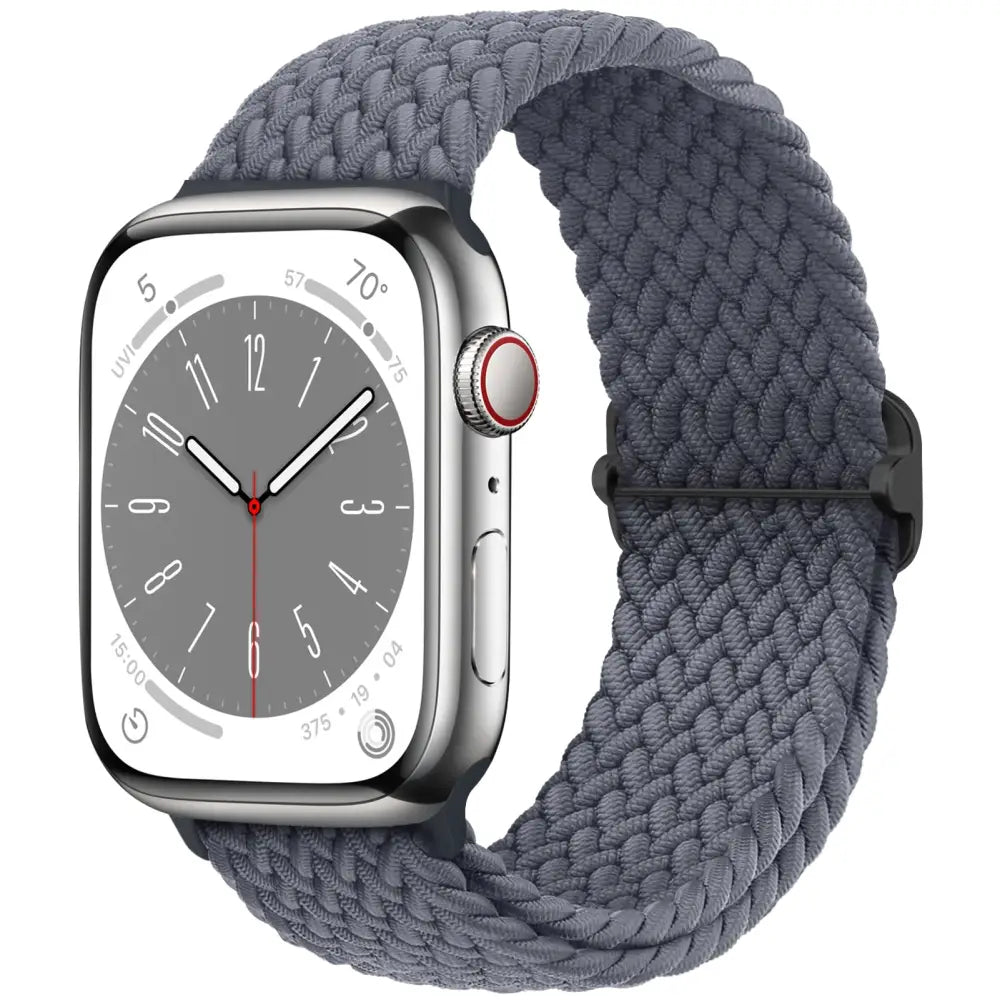 Apple Watch Armband - Solo Loop • elastisches Armband (mit Schiebeschnalle) - Gray / 38-40-41 mm