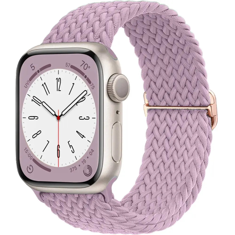 Apple Watch Armband - Solo Loop • elastisches Armband (mit Schiebeschnalle) - Lavender Purple