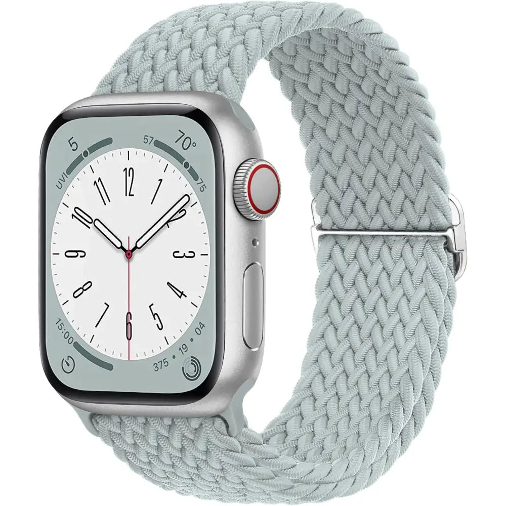 Apple Watch Armband - Solo Loop • elastisches Armband (mit Schiebeschnalle) - Light Blue