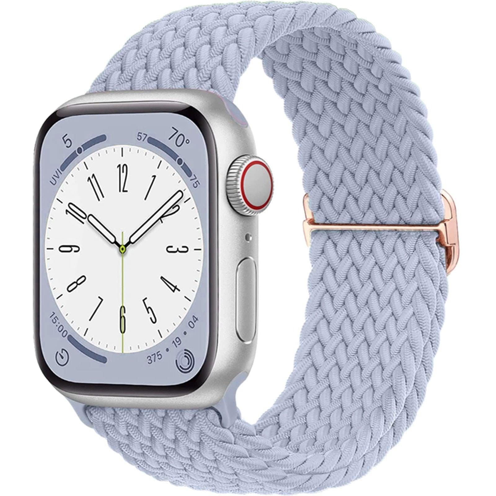 Solo Loop • elastisches Armband (mit Schlaufe) - Lilac / 38-40-41 mm - Apple Watch Armband