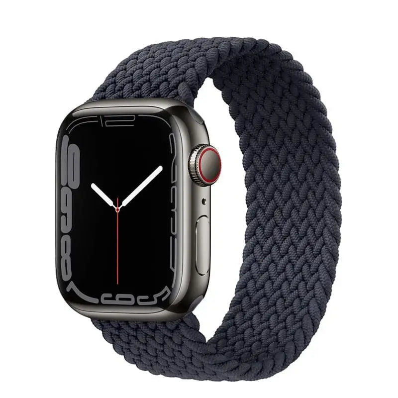 Apple Watch Armband - Solo Loop • elastisches Armband - Mitternachtsblau / S / 38-40-41 mm