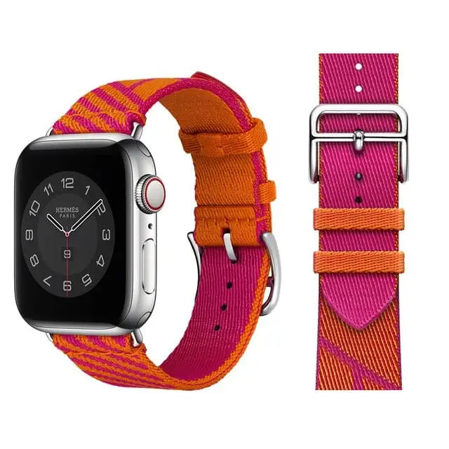 Apple Watch Armband - Textil Armband - Rose Mexico / 38 mm