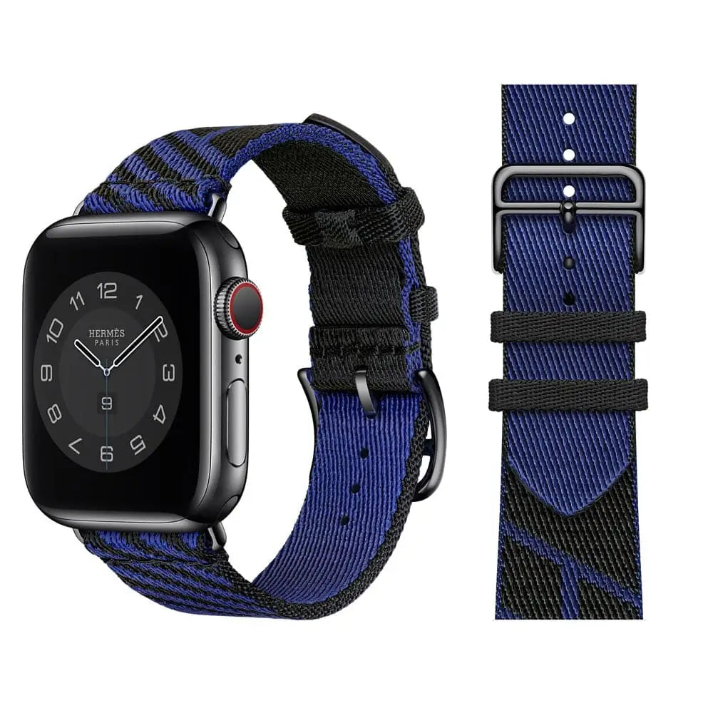 Apple Watch Armband - Textil Armband - Sapphire Blue / 38 mm