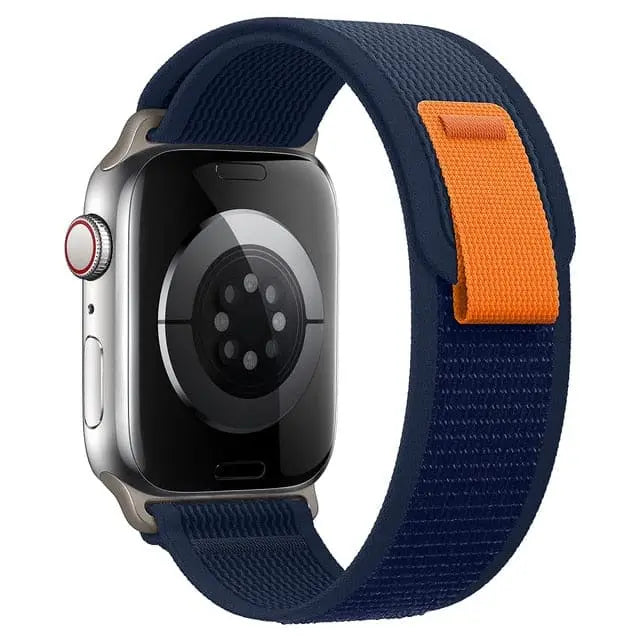 Apple Watch Armband - Trail Loop Nylon-Armband mit Klettverschluss - Midnight Blau / 38-40-41 mm