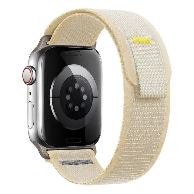 Apple Watch Armband - Trail Loop Nylon-Armband mit Klettverschluss - Starlight / 38-40-41 mm